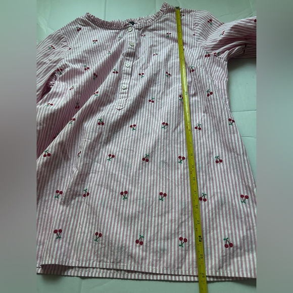 Talbots Women’s Shirt Jacquard Popover Cherry print - Picture 8 of 8